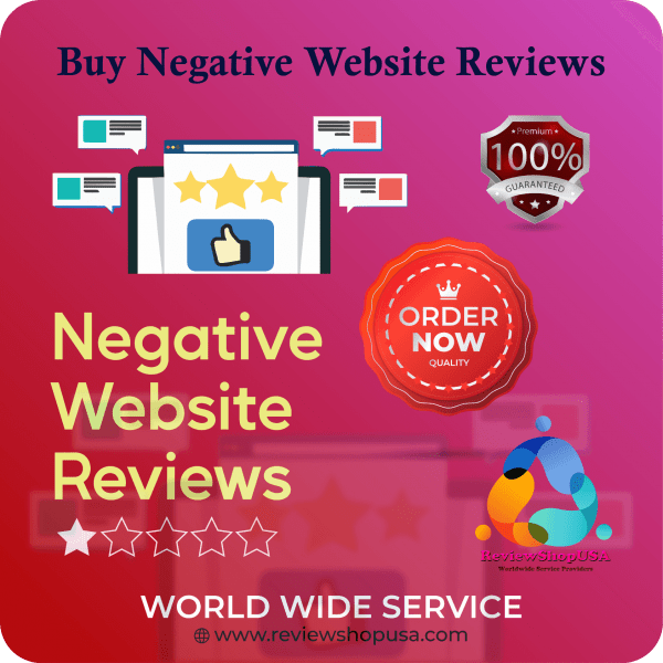 Negative Website Reviews