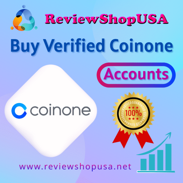 Buy Verified Coinone Accounts