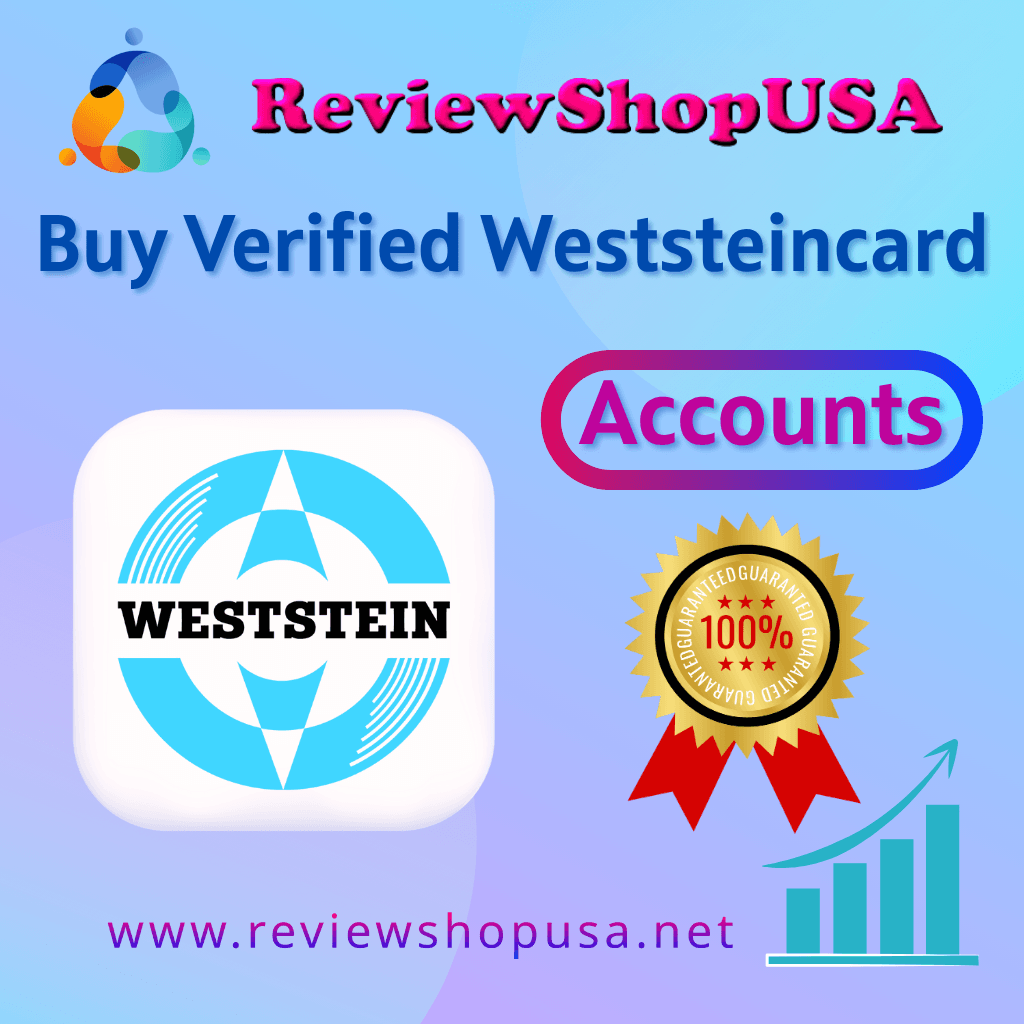 Buy Verified Weststeincard Accounts